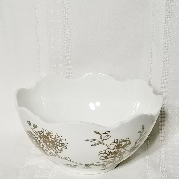 NEW Wedgwood Jasper Conran Chinoiserie Platinum Baroque Square Plate & Bowl Set - Picture 6 of 16